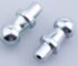 Custom ball studs with threaded mounting ends