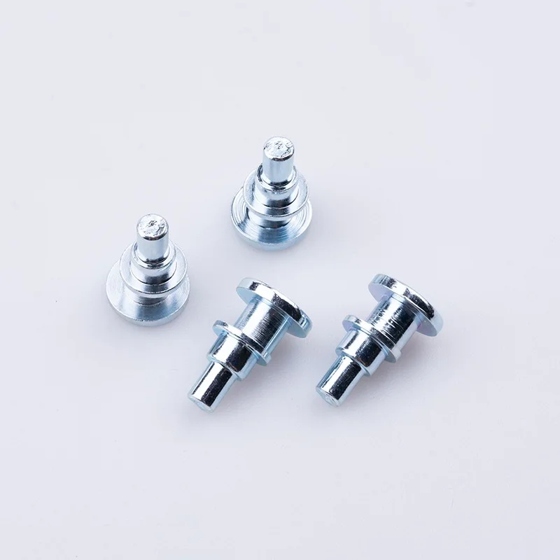 stepped eccentric rivets