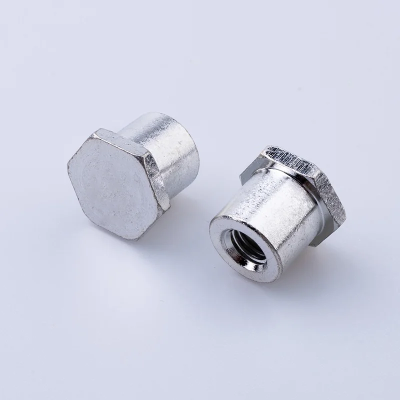 custom hex nut brass cnc parts