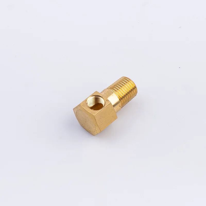 brass pipe adapter precision cnc machining parts