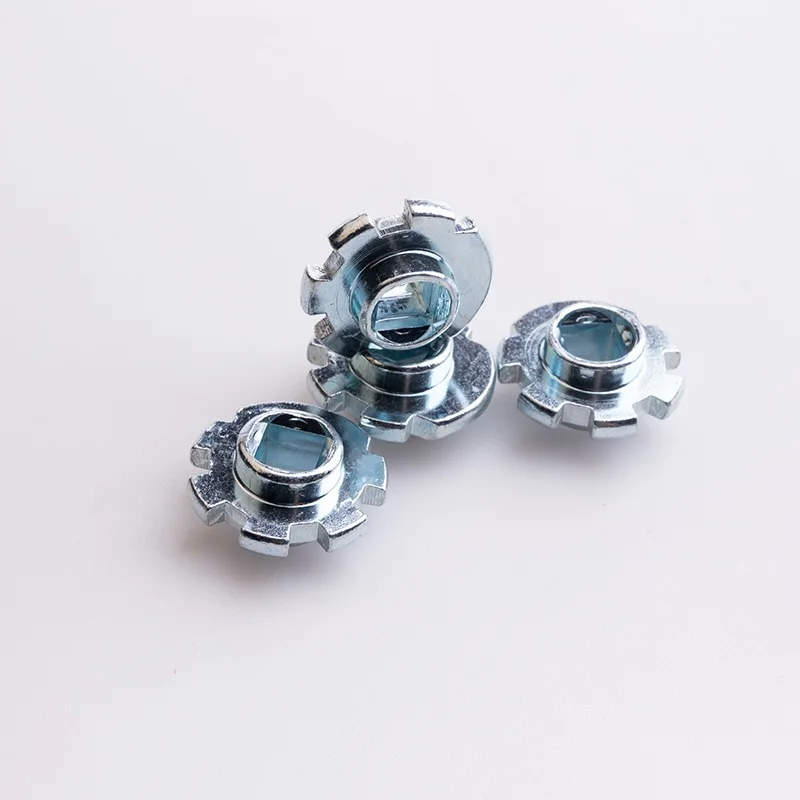 custom serrated nut for window