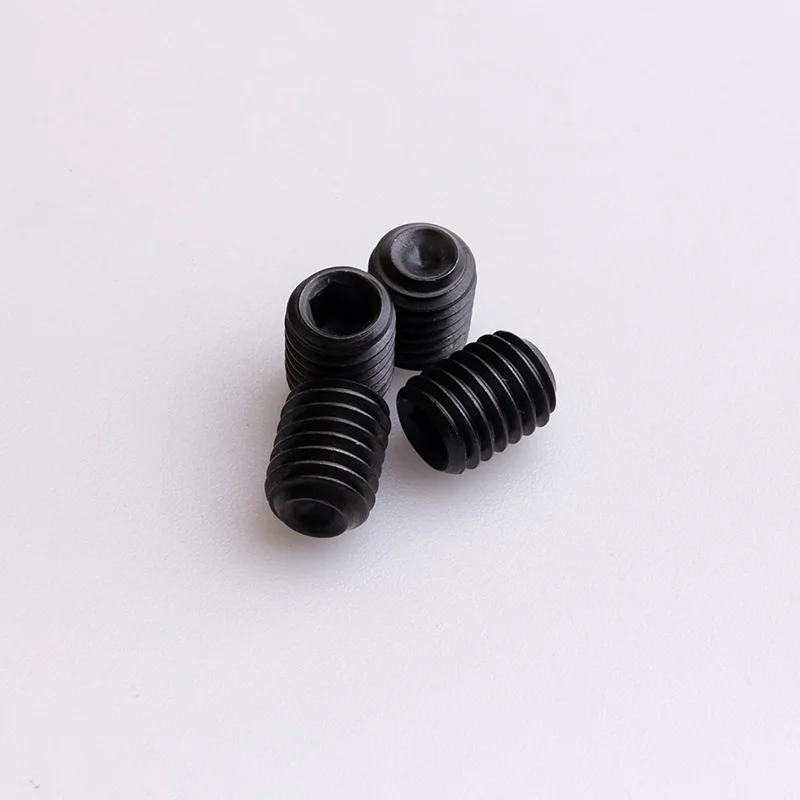 custom black set screws